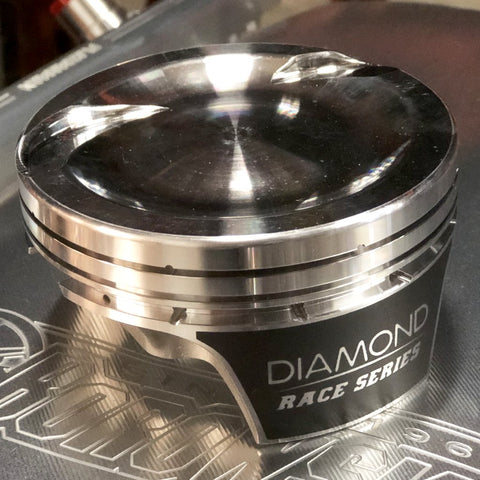 Diamond Race Series LS Pistons - 2,000HP Rated, LS7, Dish