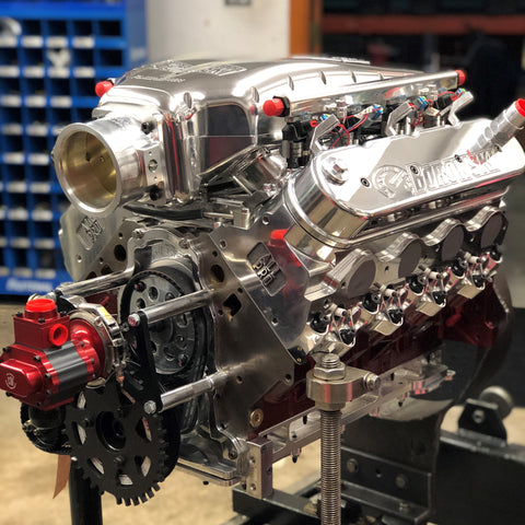 2,500 HP, 427ci Street-Strip LS Engine - Complete, Twin 83mm Bullseye NLX Turbochargers