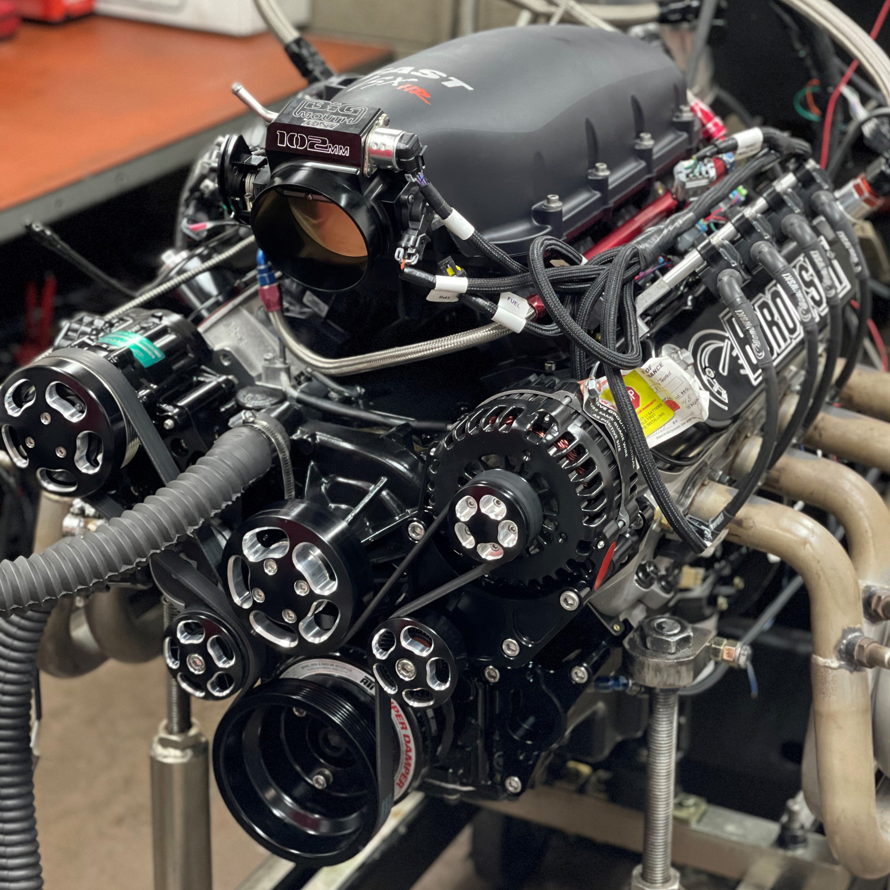 800 HP, 427 ci, NaturallyAspirated, HydraulicRoller, LS Engine