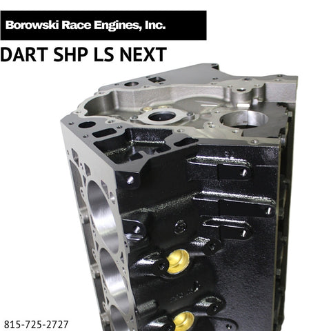 Dart SHP LS Next Cast Iron Engine Block
