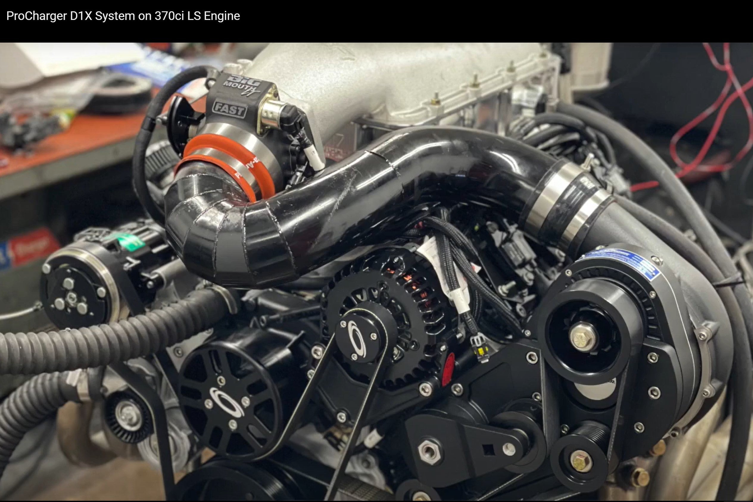 Procharged Ls2 1,151 HP, 370ci D1-X ProCharged LS - Complete | Borowski Race Engines