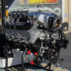 2,500 HP, 427ci Street-Strip LS Engine - Complete, Twin 83mm Bullseye NLX Turbochargers