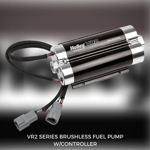 Holley VR2 Dual Brushless Fuel Pump - Two Independent Pumps in One