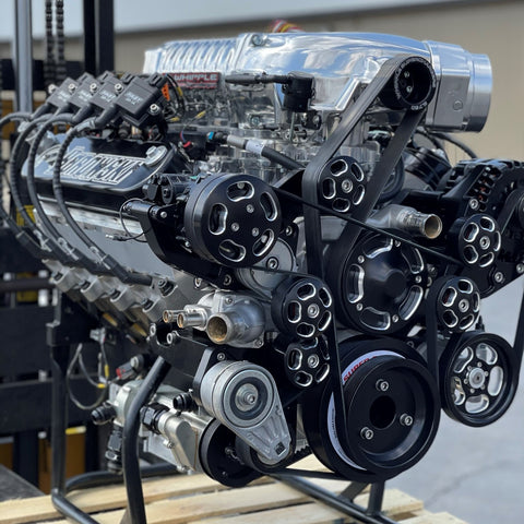 1,175 HP 3.0L Whipple Supercharged LS Engine. Includes Serpentine System & Holley EMS