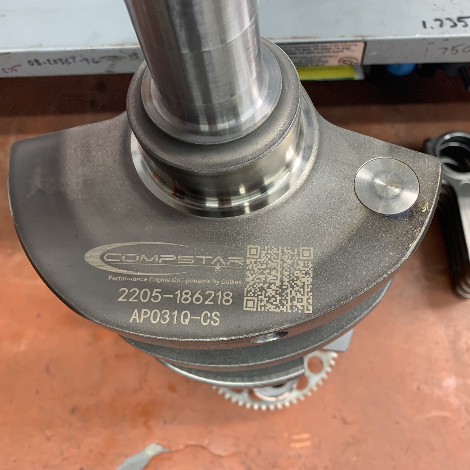 Compstar Rotating Assembly LS Rotating Assembly - Callies Compstar 8-cwt Crank & Rods, Manley 4.0 ...