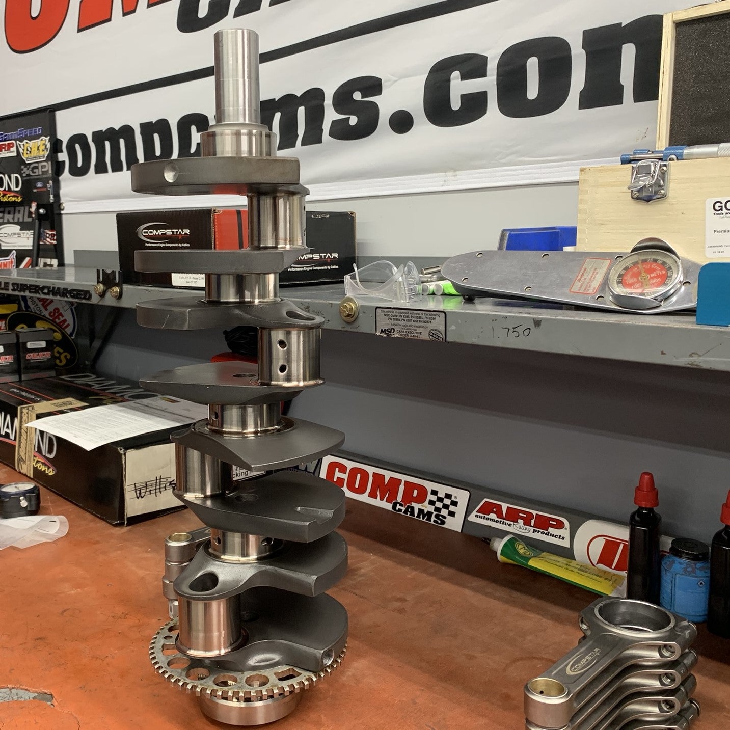 LS Rotating Assembly - Callies Compstar 8-cwt Crank & Rods, Manley 4.0 ...