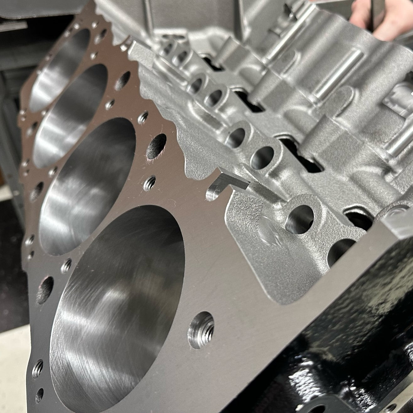 555ci BBC Dart Big M Aluminum Shortblock | Borowski Race Engines