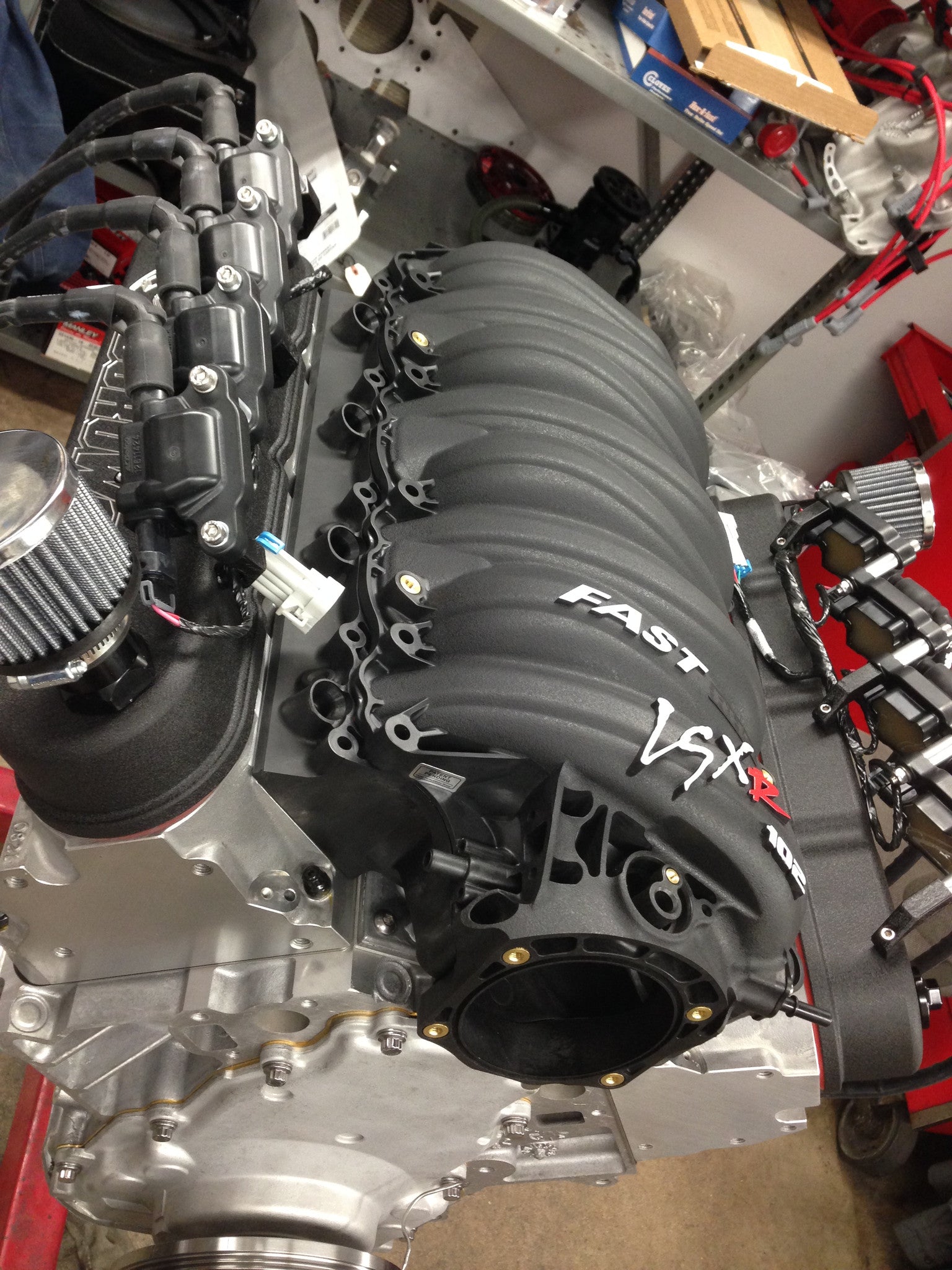 FAST LSXR Intake Manifold - LS3 Rectangle Port | Borowski Race Engines