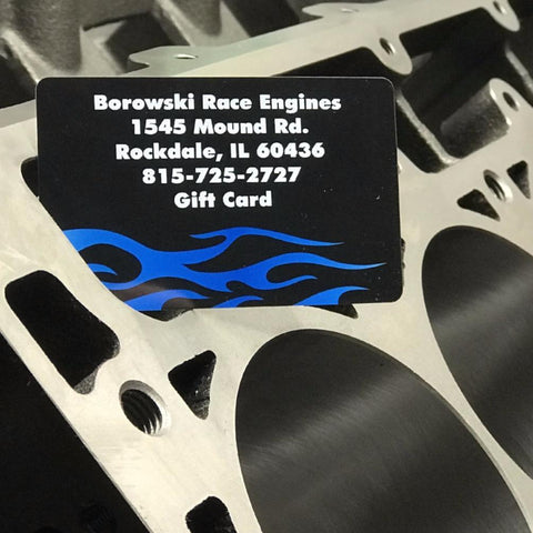 Borowski Race Engines Gift Card