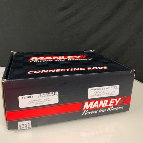 Manley H-Beam LS SBC Connecting Rods