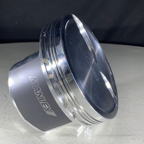 Manley Extreme Duty Series 10cc DISH Pistons - STOCK STROKE