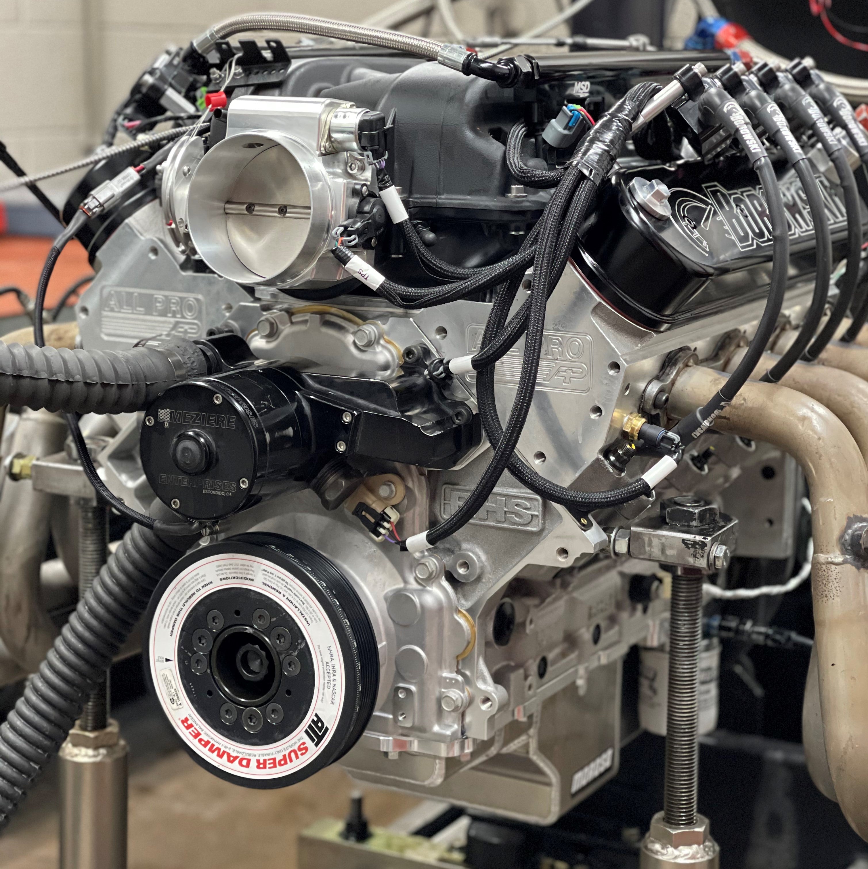 800 HP, 427 ci Aluminum HydraulicRoller LS Engine for Road and Track