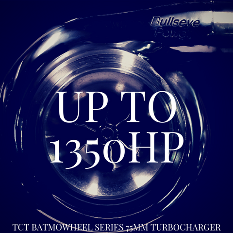 TCT BatMoWheel Series Turbocharger - 75mm (3.0")